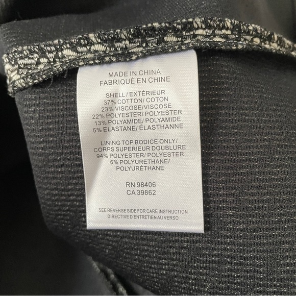 NWT Theory 10 Circuit Knit Grey ‘Trekana’ Dress ~ Fit & Flare Business Cocktail - Picture 10 of 11